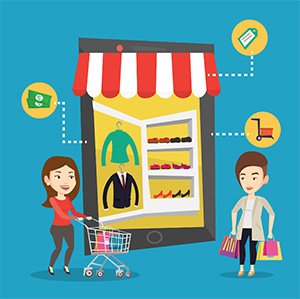 Manage an online shop